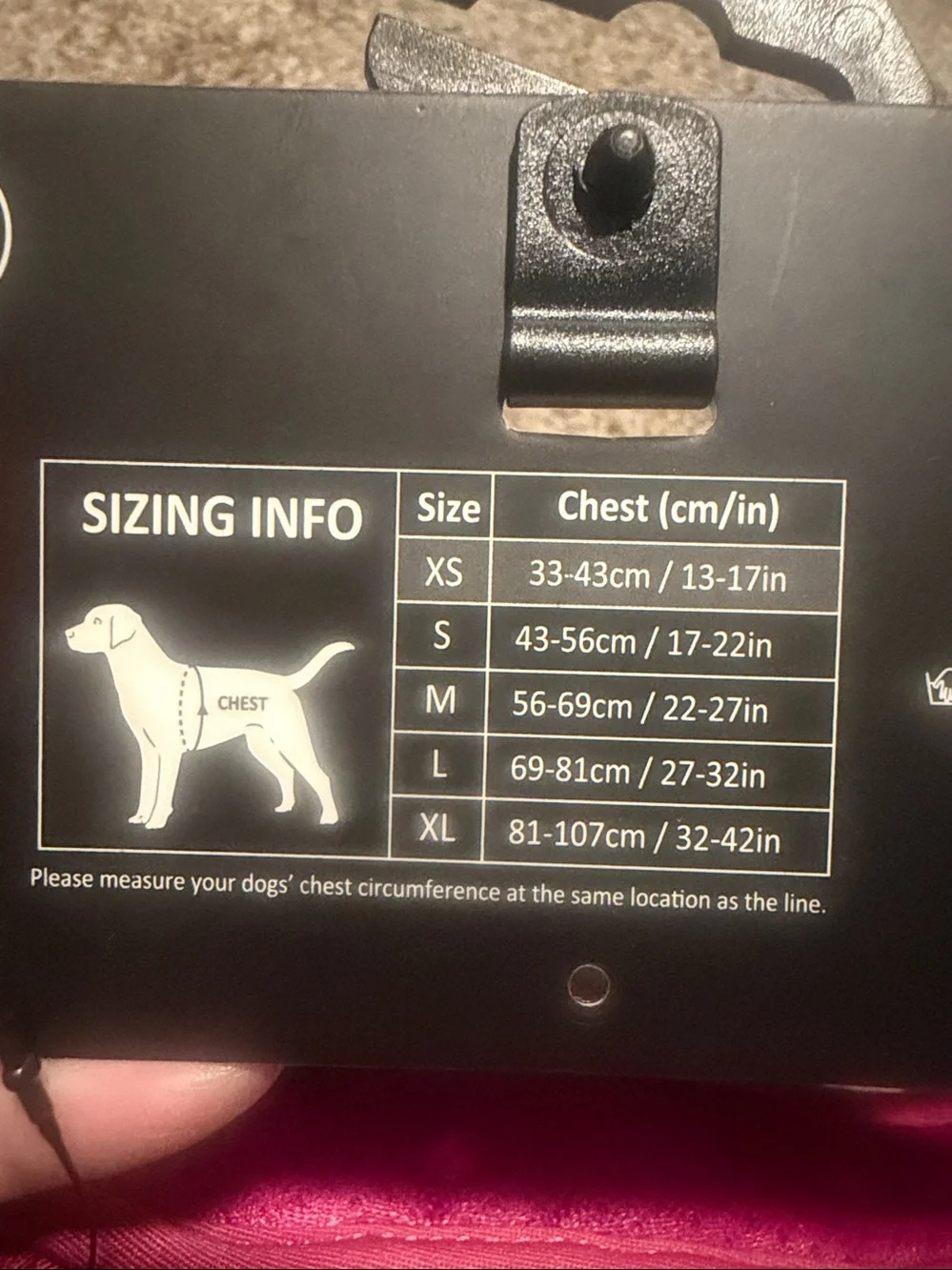 NWT Truelove No Pull Dog Harness in Hot Pink (XS)